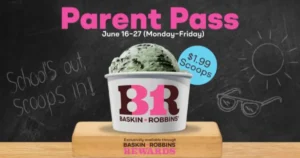 Baskin Robbins 1 99 Scoops Promotion