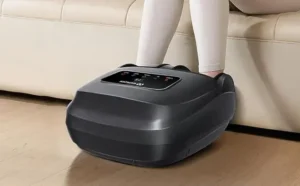 EaseZen Shiatsu Foot Massager Machine on a Floor