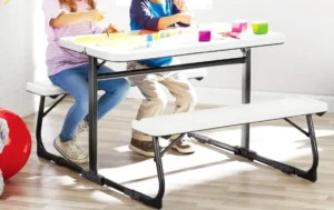 Your Zone Folding Kids Picnic Activity Table