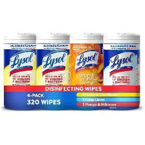 lysol disinfecting wipes bundle